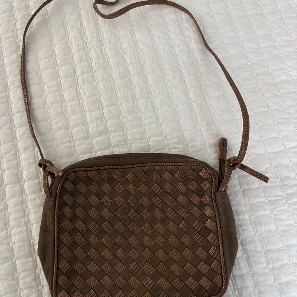Bottega Veneta Leather Zip Bag